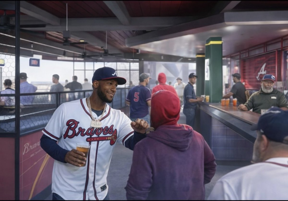 jhunter1031's tweet photo. @Braves in game experience is about to be so cool! New saves to watch the game with familiar faces in the crowd. Braves fans need to obnoxiously boo this man for the rest of his career. https://t.co/iGRjrjca2B