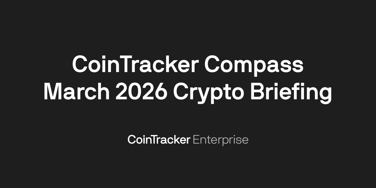 CoinTracker Enterprise tweet media