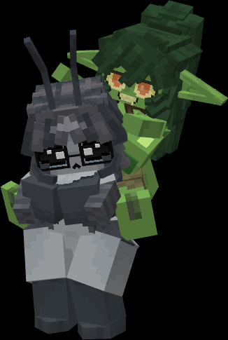 GoonCraftStudio's tweet photo. hunting goblin: how are ya doing nerdy bug~

#MinecraftNSFW #Minecraftrule34 #Gooncraft #Goblin #BedrockEdition #HuntressGoblin #GirlMobs #Silverfish https://t.co/1NHFHvzsZR