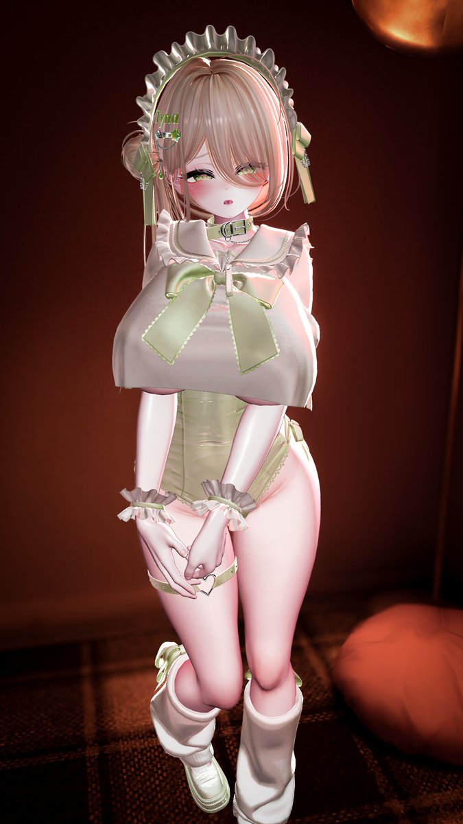 TYNA_OTAKUVR's tweet photo. New model, done by @HanaVRC Please go check out their amazing work! https://t.co/7vhGn5N3OH