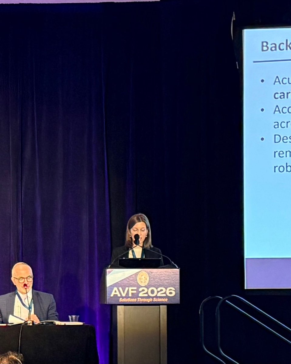 UPMC_Vascular's tweet photo. Amazing showing at #AVF2026 from @UPMC_Vascular with multiple plenary presentations, invited talks, and posters. https://t.co/15gqtkihCv