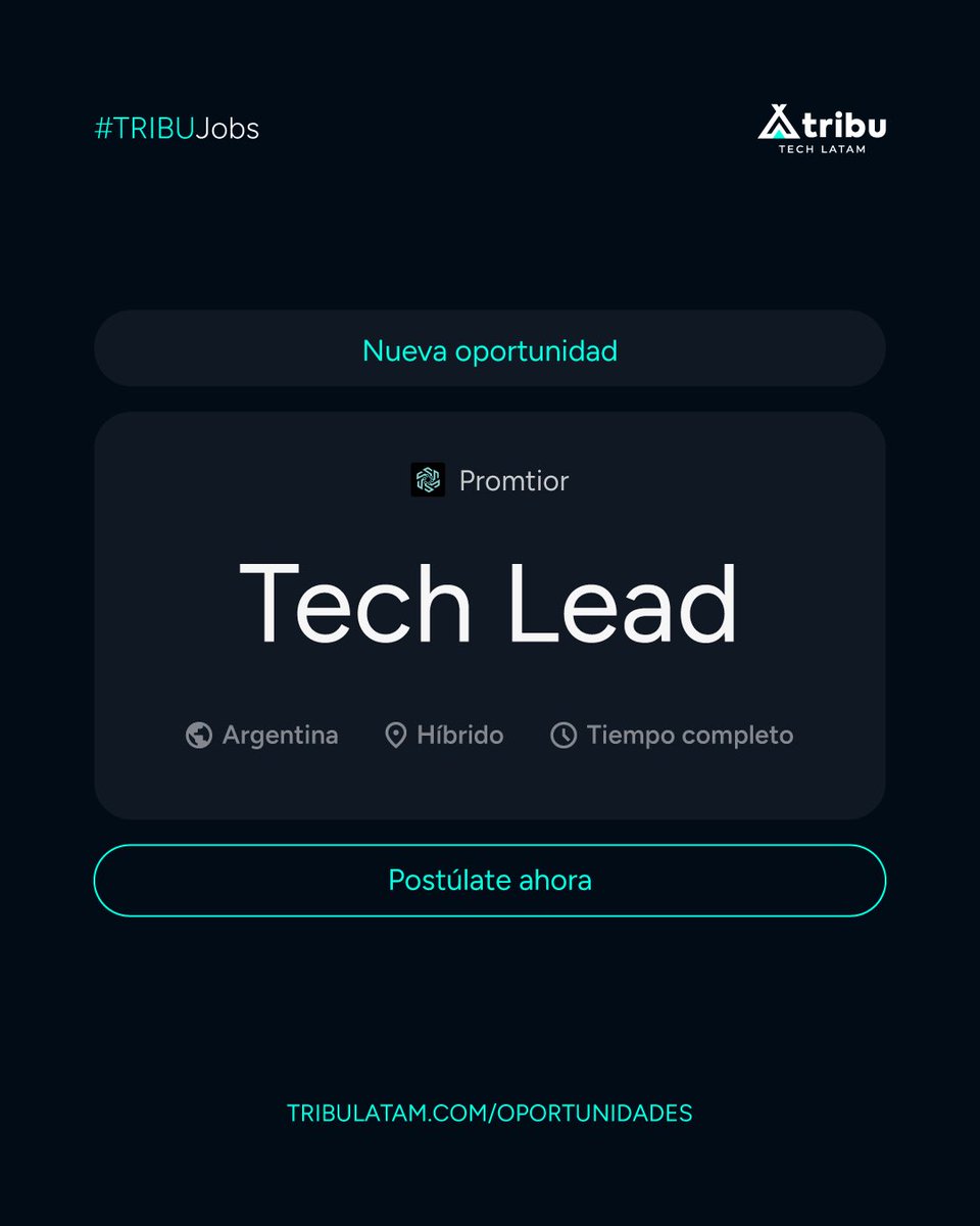 TRIBU Tech Latam tweet media