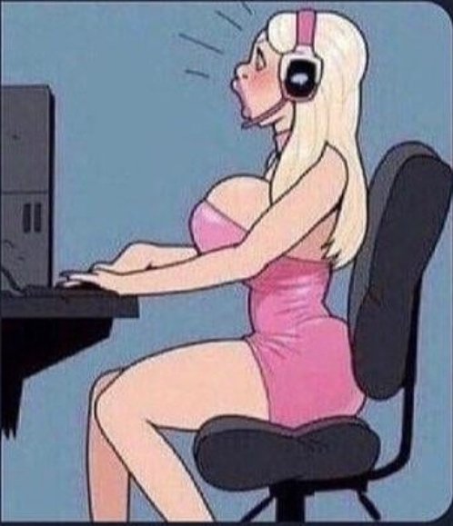 Me playing Warframe ong