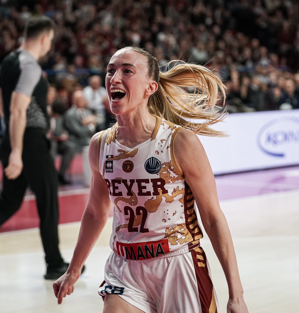 - "Sono stata convocata agli Europei solo perchè si è fatta male Matilde Villa. La medaglia di bronzo che ho al collo la dedico a lei"
- "Matilde Villa è la mia bimba, ed è un fenomeno. A volte in allenamento provo a replicare quello che fa lei ma non ci riesco. In questi mesi ho