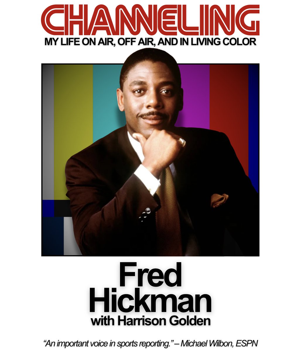 PREORDER NOW: It has never been a more important time to honor a CNN origin story. I'm excited to announce that "CHANNELING," the autobiography that Fred Hickman and I worked on in his final months, comes out March 31 and is now available for preorder. linktr.ee/harrisongolden
