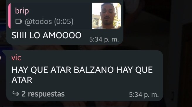 ESTOY TENTADA TE AMAMOS BALZA