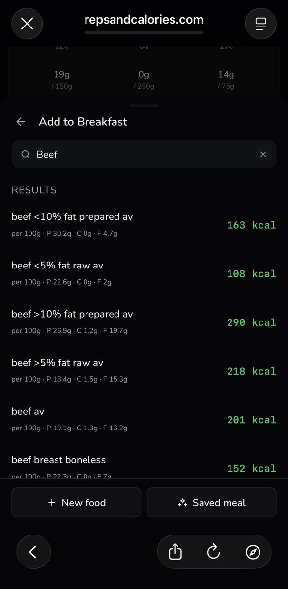 Start building the calorie part of the application more today. Made some good process with a barcode scanner and normal products in the database.