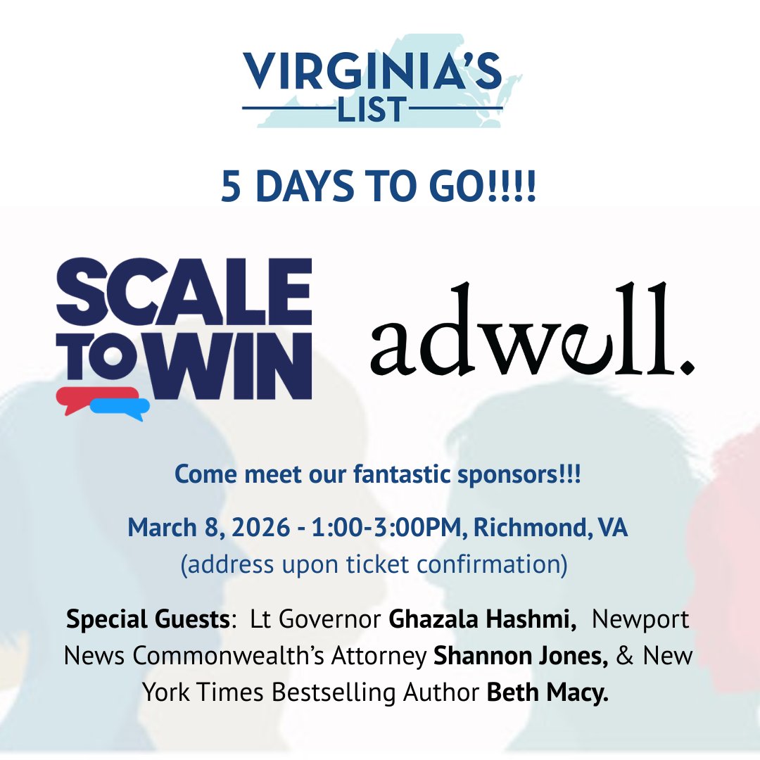 Virginia's List tweet media