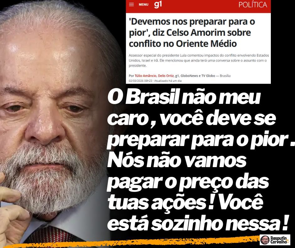 Rasputin de Carvalho terceira conta tweet media