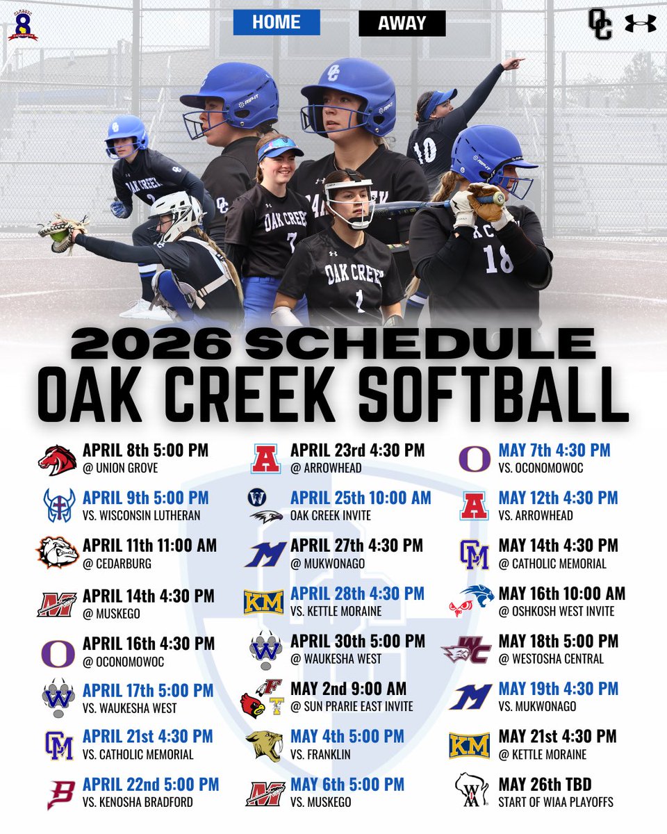 Oak Creek Softball tweet media