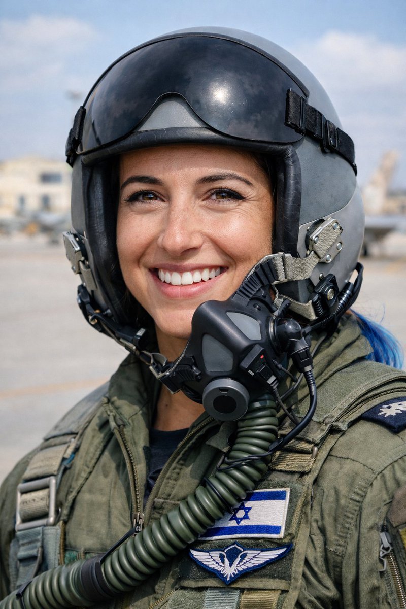 Rumors... it was Ayelet. 🇮🇱🇺🇸

​She isn’t just a pilot; she’s a living bridge between two worlds. Her family fled the Iranian Revolution in 1979 with nothing but the clothes on their backs and the memories of a home that no longer wanted them.

​Today, she represents everything