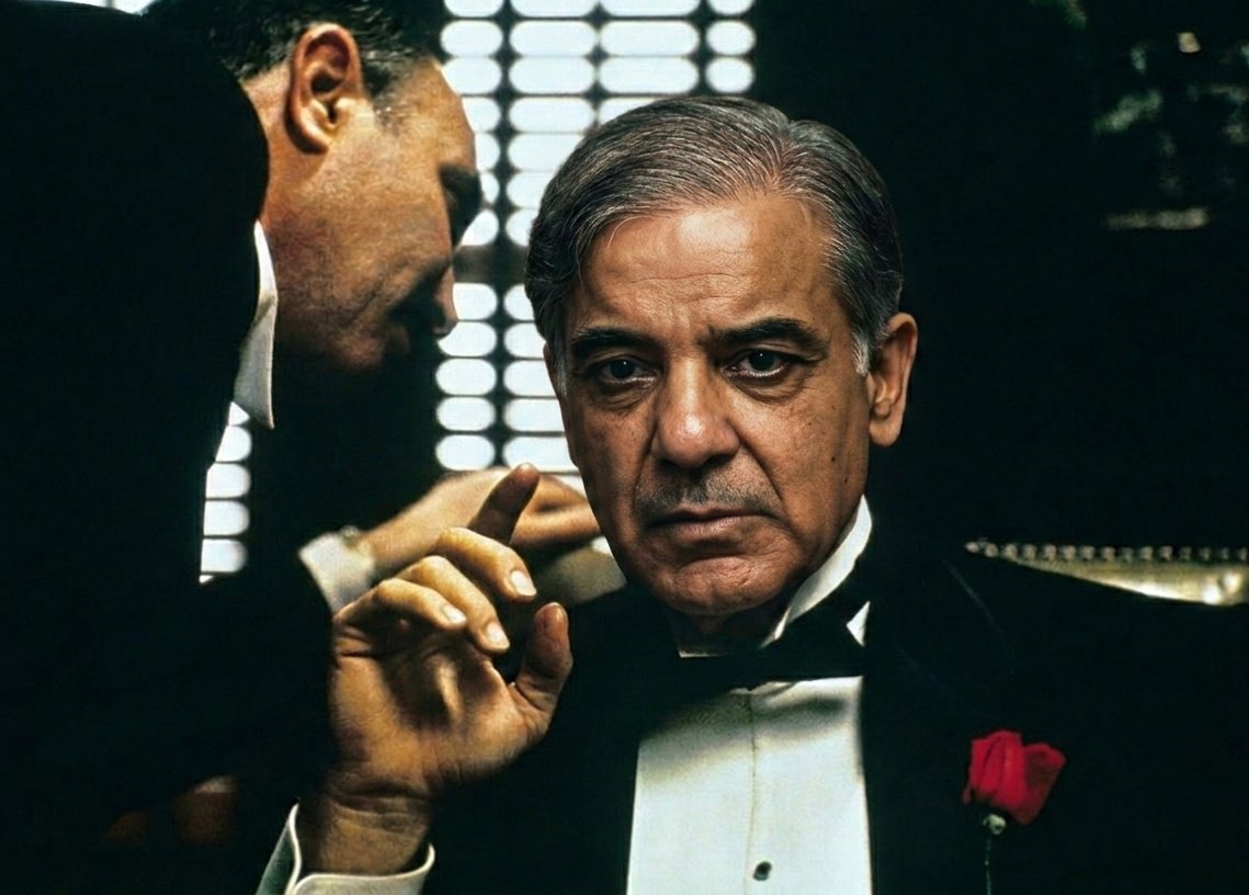 iffiViews's tweet photo. This is how Shehbaz Sharif probably sees himself these days https://t.co/7NNwE11BY0