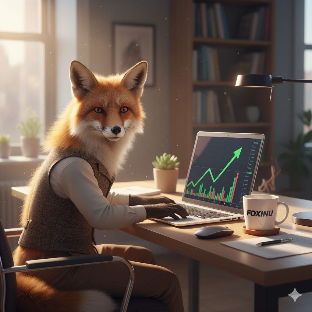 The Fox doesn’t chase wealth. It creates it.
It’s moving. Position yourself.

🦊🚀
#FINU #FoxInu #Solana

CA:

3roGjzv4TeaWFN8VN6hfUKAsmoVUrYmmB2Dz3NYF1GAA