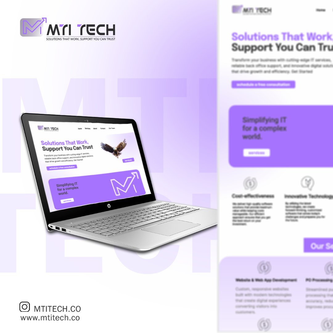 MtitechLLC's tweet photo. A pretty website that doesn’t convert is just digital modern art. 🖼️📉

Your website should be the hardest-working salesperson on your team—pitching, qualifying, and closing 24/7. But if it’s built on clunky code or a confusing user journey, it’s actively turning buyers away.

At MTI Tech, we don't just design websites. We engineer high-performance digital storefronts optimized for speed, user experience, and revenue growth.

Stop settling for "good enough." Let's build a site that actually scales your business.

👉 Click the link in our bio to view our Web Dev portfolio.

#WebDevelopment #UXDesign #ConversionOptimization #mtitech #B2BWebsite #TechAgency #WebDevAgency #ScaleYourBusiness