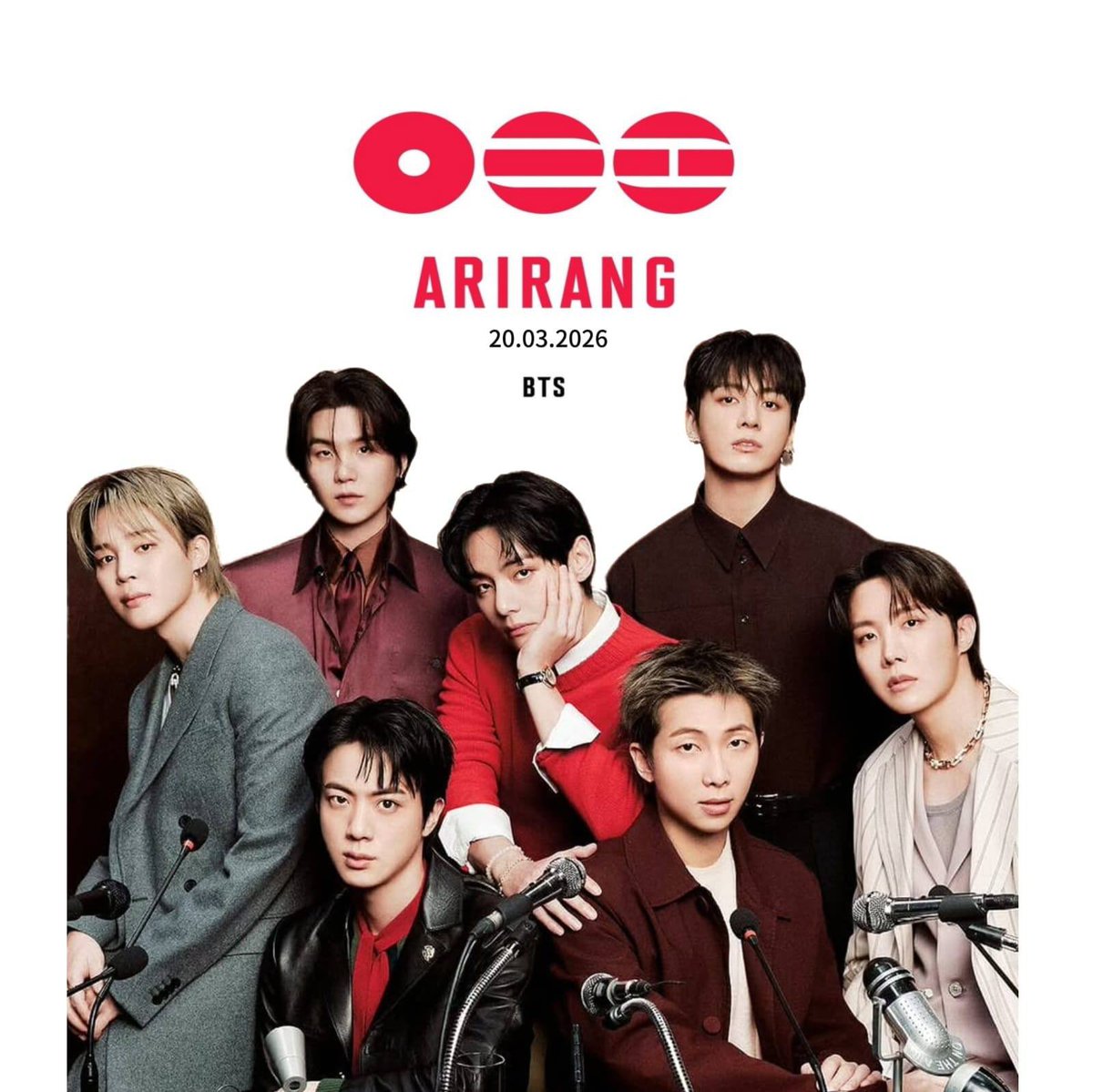 ComplexMusic's tweet photo. BTS' upcoming album 'ARIRANG' will feature contributions from Mike WiLL Made-It, JPEGMAFIA, Kevin Parker, Teezo Touchdown and more 👀

'ARIRANG' is set for release on March 20, and will mark BTS' first full-group release in nearly four years. https://t.co/gT1sgQnKL6
