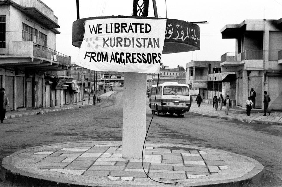 In 1988, the Iraqi Kurdistan Front was announced. An alliance of Kurdistani organizations that had the aim of liberating Kurdistan from Iraq. In 1991, three years later, large parts of Kurdistan were free and later became the Kurdistan Region of Iraq. May we such a success again.