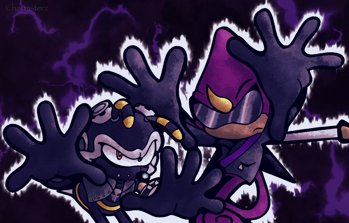 charmsterzz's tweet image. It’s not a phase, Vector!

I’m LOVING the new @Sonic_Rumble skins! I want to see more of my boys!

#charmybee
#espiothechameleon 
#sonicrumble
#SonicTheHedgehog