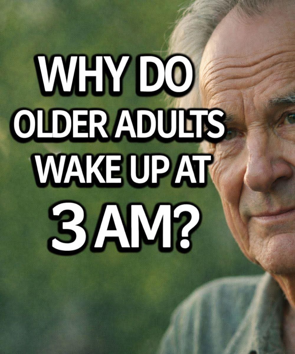 Why do older people wake up at 3 a.m., and what does it really mean for their health and sleep?
