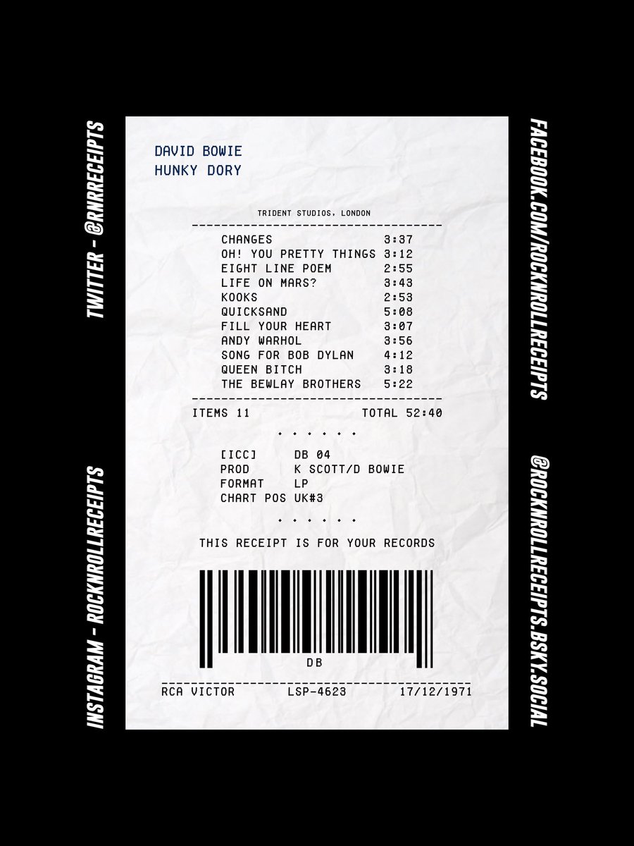 Rock N Roll Receipts tweet media