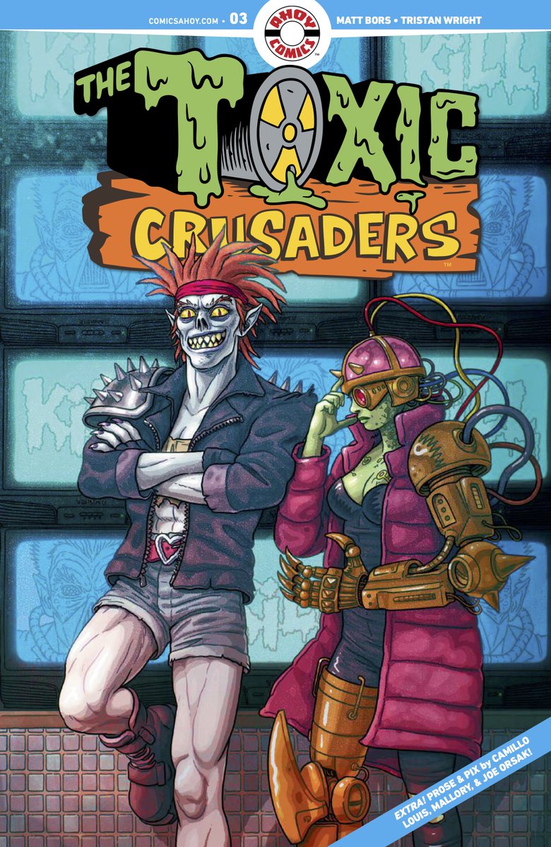 “The satire here continues to feel extra sharp... As #ToxicCrusaders grows and grows, the resulting high has only just begun."—<a href="/AIPTcomics/">AIPT</a>

“Writer <a href="/MattBors/">Matt Bors</a> and artist <a href="/tristanatsirt/">Tristan Wright 🫠</a> deliver mutant mayhem, political satire, and gloriously grotesque visuals.”—<a href="/GeekyBrummie/">Geeky Brummie</a>