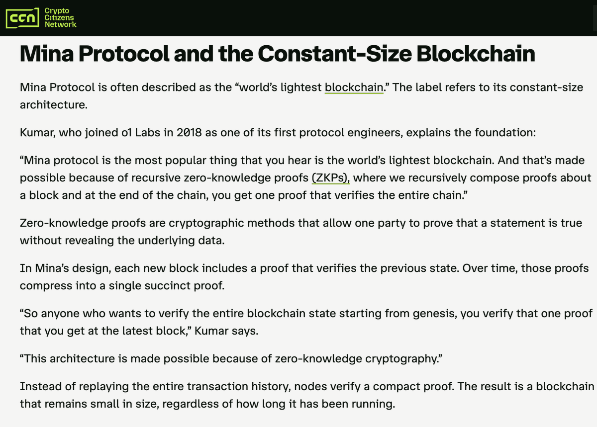 Mina Protocol (httpz) 🪶 tweet media