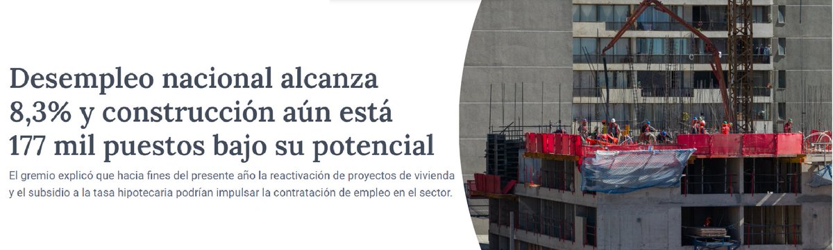 Cámara Chilena de la Construcción tweet media