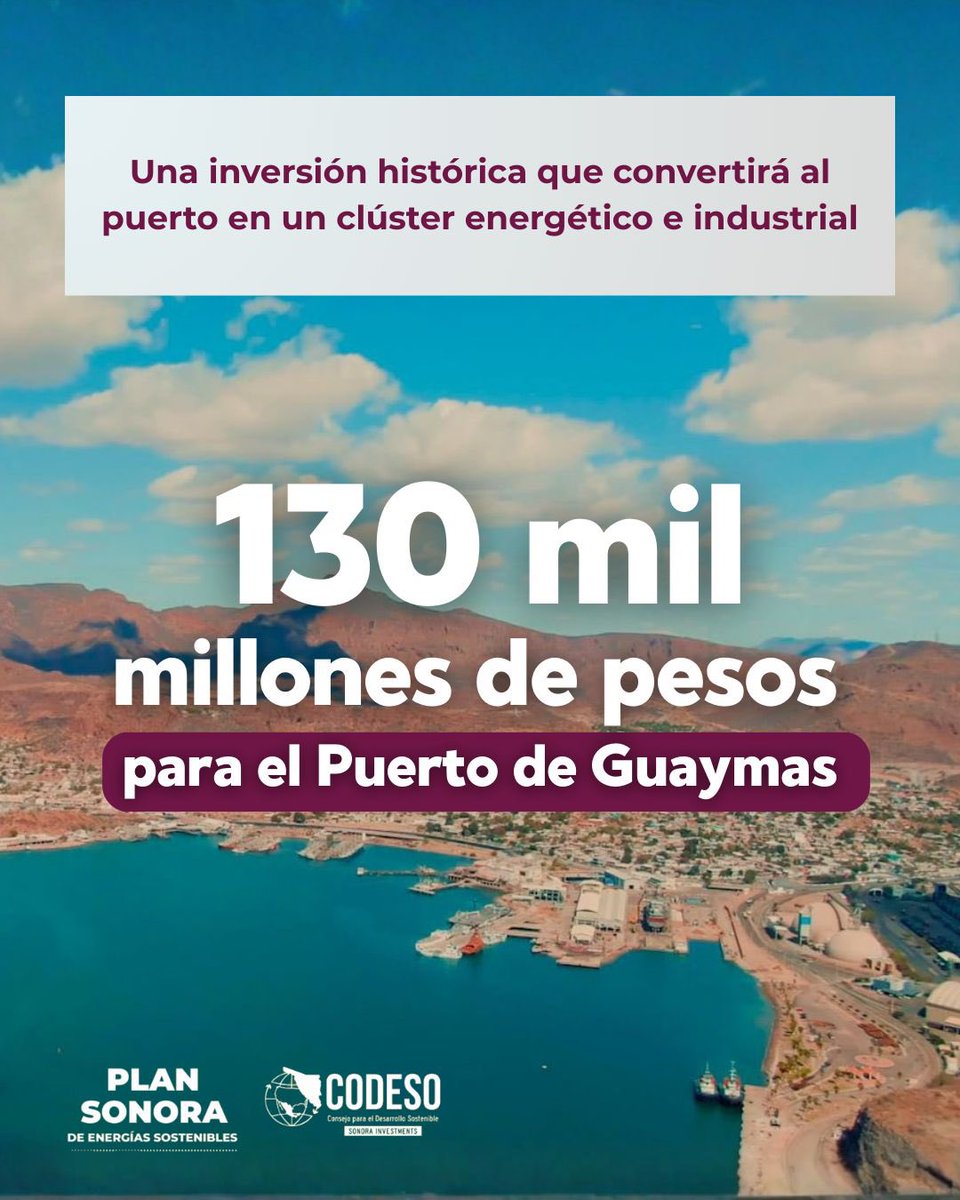 Más que una cifra, son más oportunidades que llegan, empleos que se generan y familias que pueden crecer con mayor tranquilidad.

Con el #PlanSonora invertimos en el futuro de nuestra gente.