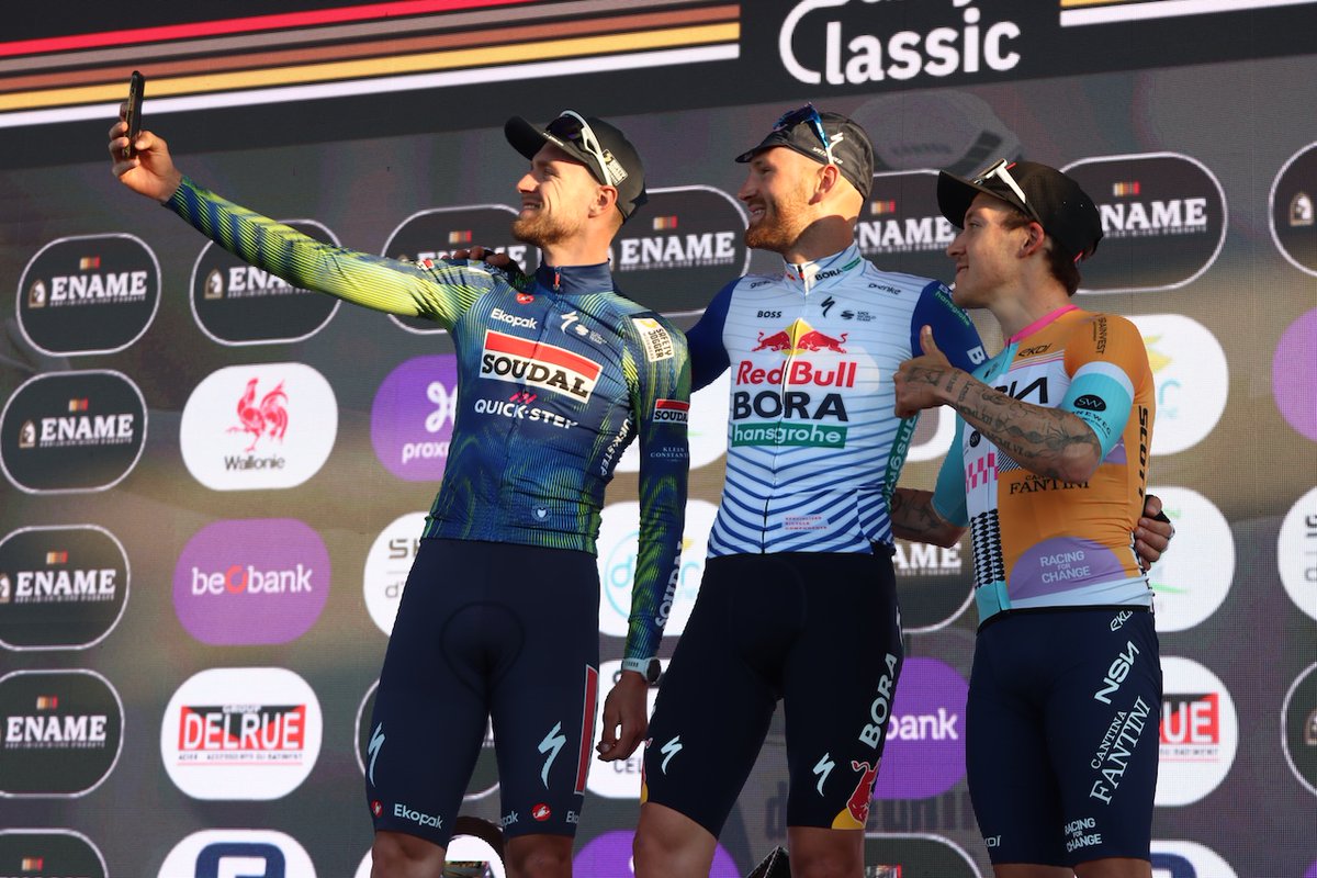 Ename Samyn Classic 2026 : Jordi Meeus s’impose au sprint, Hugo Hofstetter troisième - Lire notre article sur nordsports-mag.fr/cyclisme/ename… <a href="/GPSamyn/">LeSamyn</a>