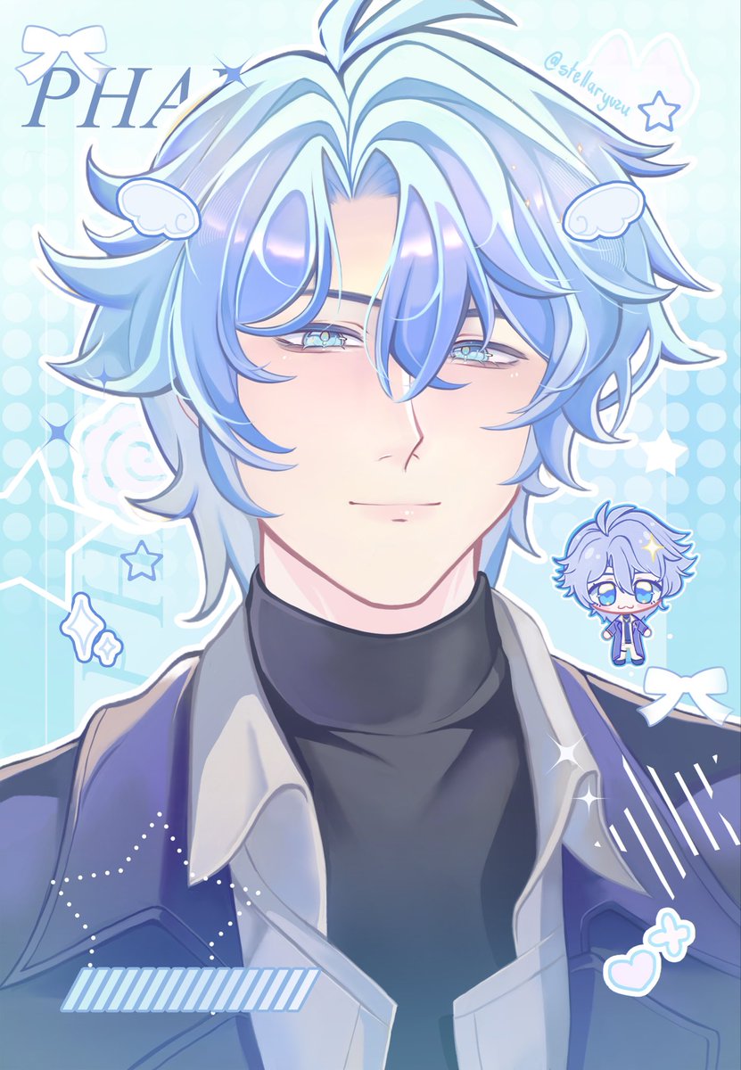 stellaryuzu's tweet photo. Starting off my Modern Fashion merch series with Phainon! 💫 

#phainon #hsr #honkaistarrail https://t.co/V2oV6cLgsQ