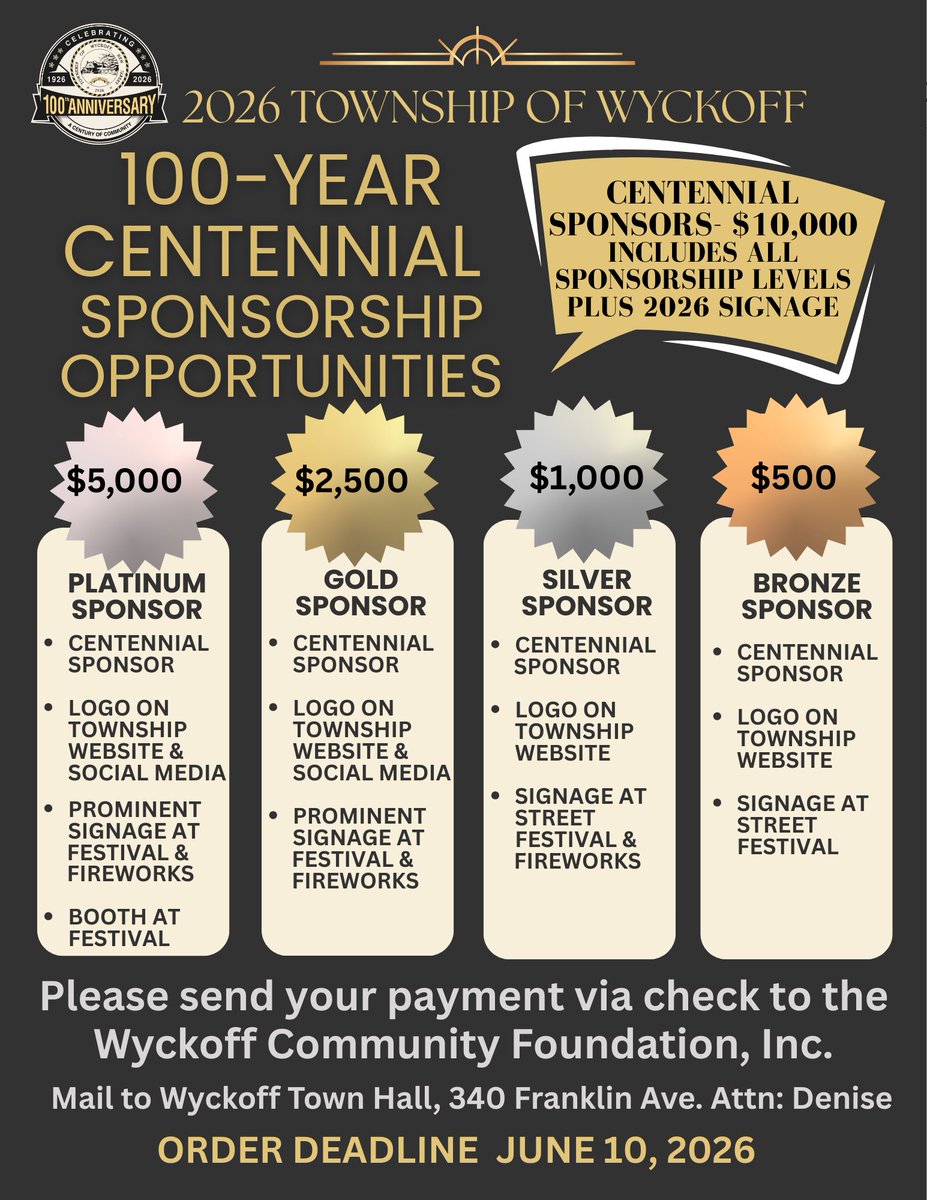 Township of Wyckoff (@wyckofftownship) on Twitter photo 