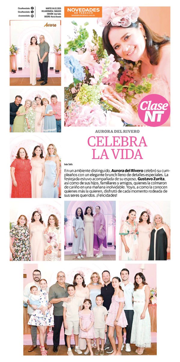 Nuestra edición 03 marzo  2026 #novedades #tabasco #sociales <a href="/JavierNarez/">Javier Narez 📸</a>