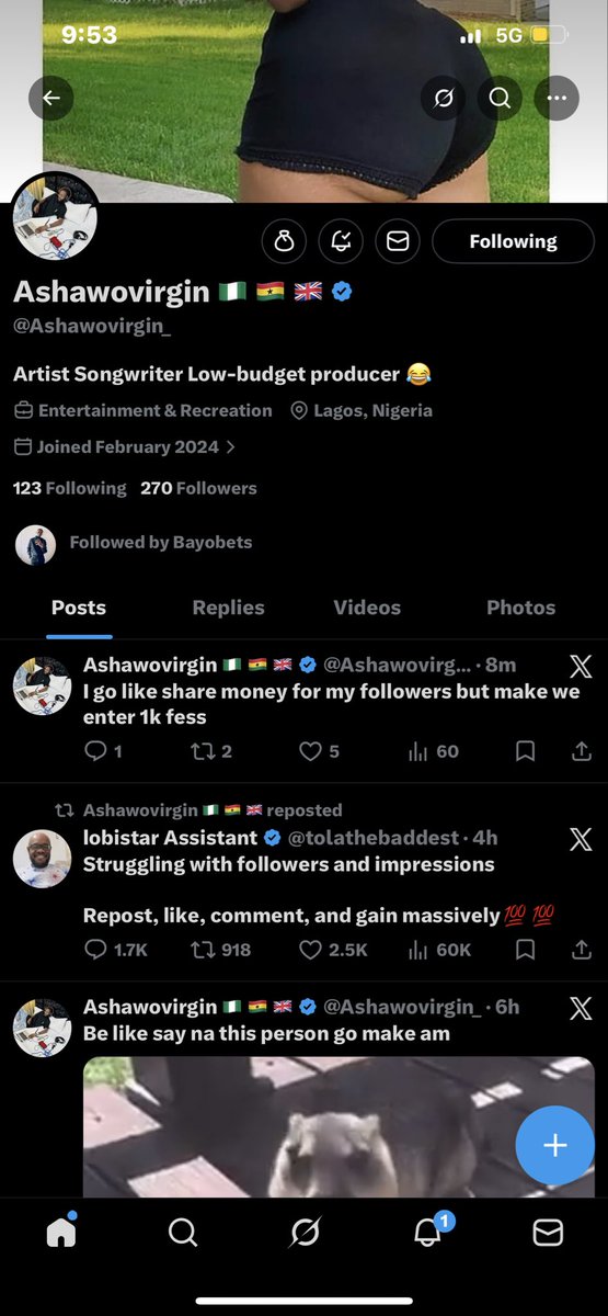 timi_busayo's tweet photo. @Ashawovirgin_ Make I be one of thr winner tonight. 
@Ashawovirgin_ 
7045721132
OPay https://t.co/ZlWd4Ce1z7