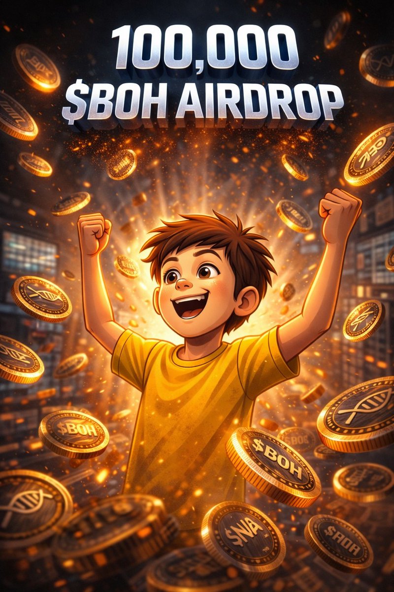 🎨🔥 BOH MEME DROP 🔥🎨
$100,000 $BOH up for grabs. 💎
Create your best $BOH meme.
Post it on X.
Tag us.
⏳ 48 HOURS ONLY.
Original content wins.

No copy-paste.

🟢 FL
♥️ LK
🔁 RT
🔵Sol Wallet

Let’s see who’s really creative👀🔥