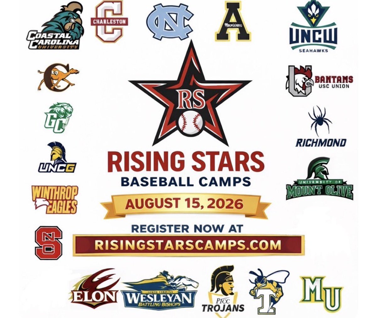 Rising Stars Baseball Camps tweet media