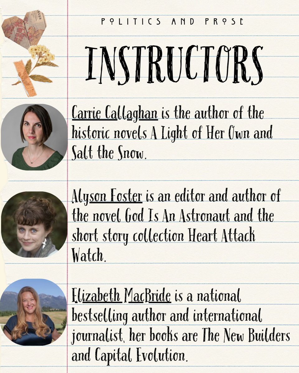 Politics and Prose tweet media