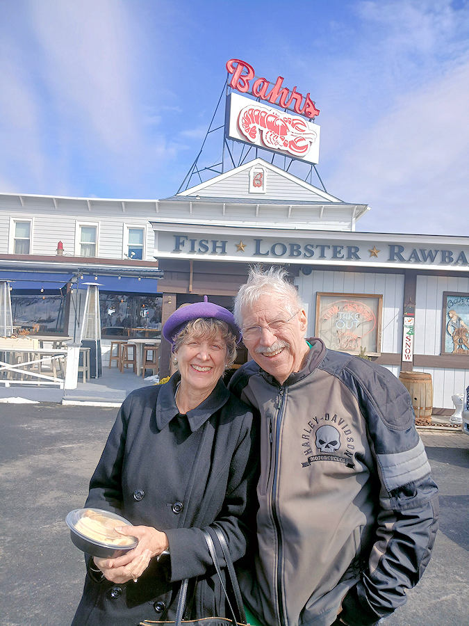 walterfkern's tweet photo. The Polar Bear Grand Tour motorcycle group visited
Bahr's Landing, Highlands, NJ
on 3/1/2026.  See https://t.co/qrcr5RRApe for details on our website. https://t.co/V8brxEGbLb