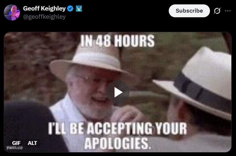 he thought it was gonna be a banger