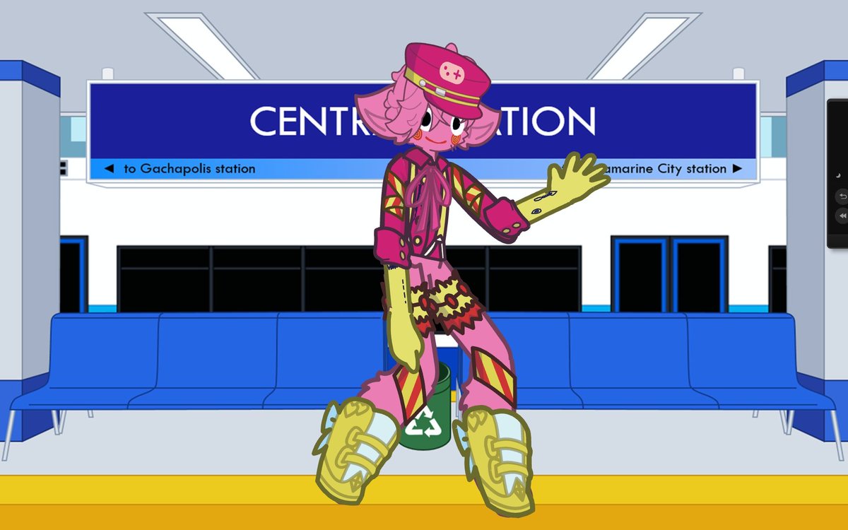 Kissy the trolley girl :3