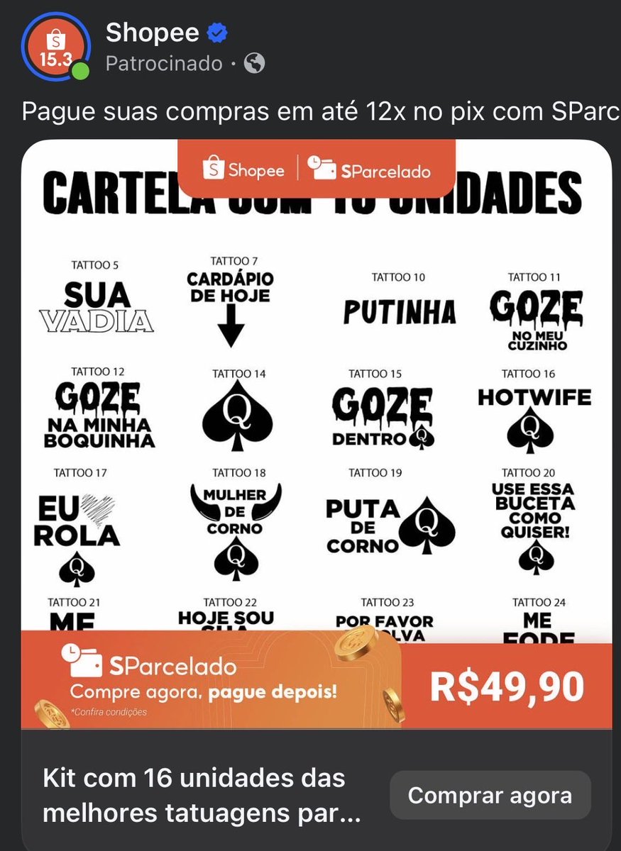 andreibuzinaro's tweet photo. Shopee??? https://t.co/oudh3LVQlN