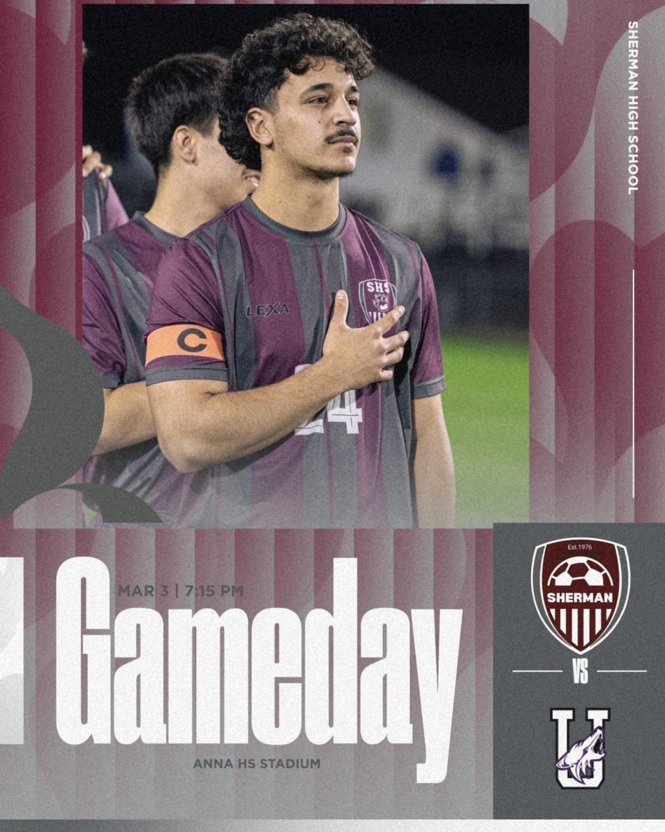 SHBearcatSOC's tweet photo. Make the short trip down to Anna to support your Bearcat Soccer team as we take on the Coyotes!! Admission is Free.
JV 5:30 V: 7:15
#WinTheDay https://t.co/WiGfDKZIhb