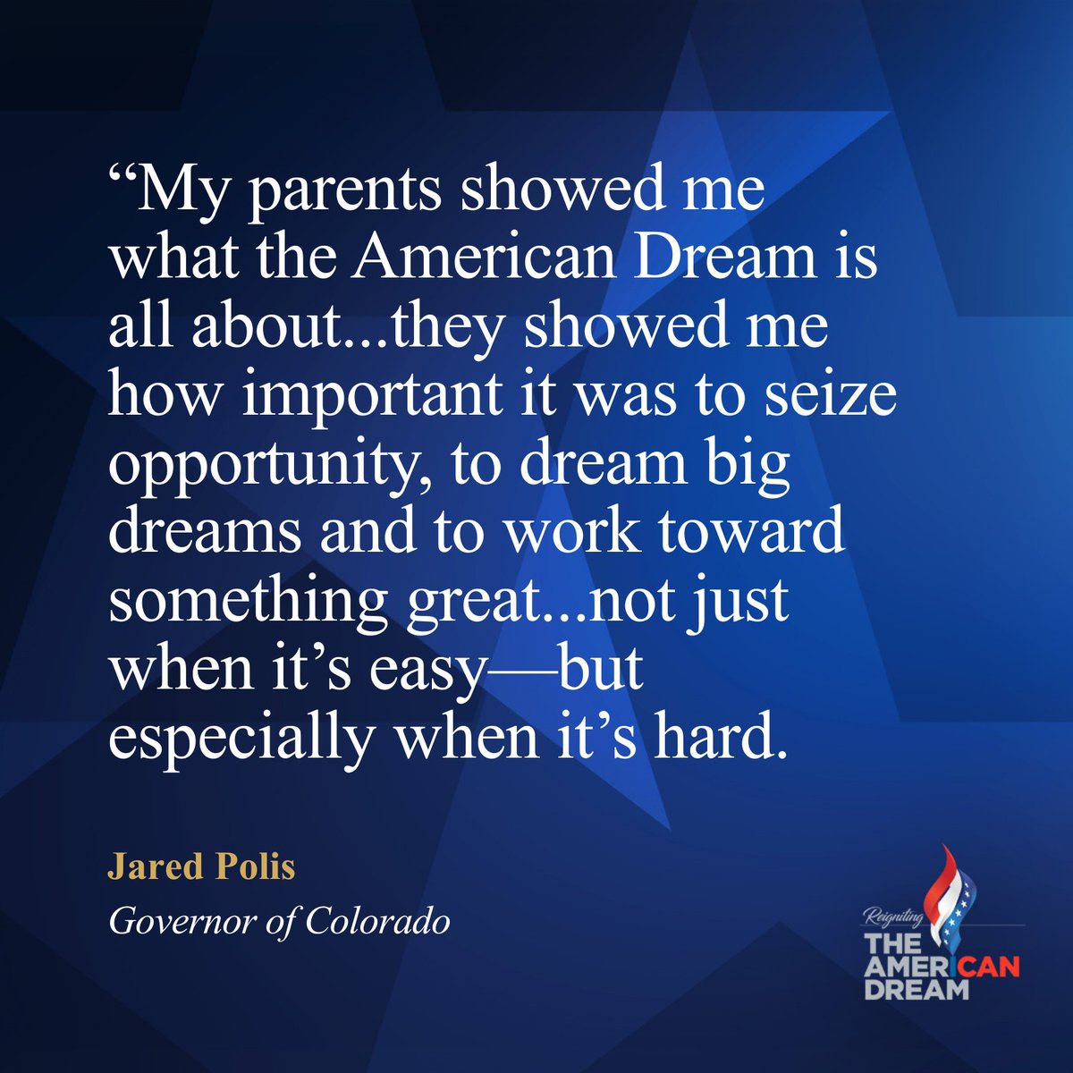 Reigniting the American Dream tweet media