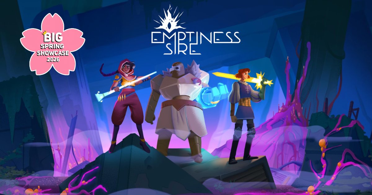 oaksgamestudio's tweet image. It’s happening now 🎉

The Best Indie Games Spring Showcase is live, and we’re excited to finally share Emptiness Sire with everyone watching.

Tune in 📹 Best Indie Games Spring Showcase 2026: youtube.com/watch?v=AgAIru…

#BIGSpringShowcase #indiegame #puzzlegame #turnbased