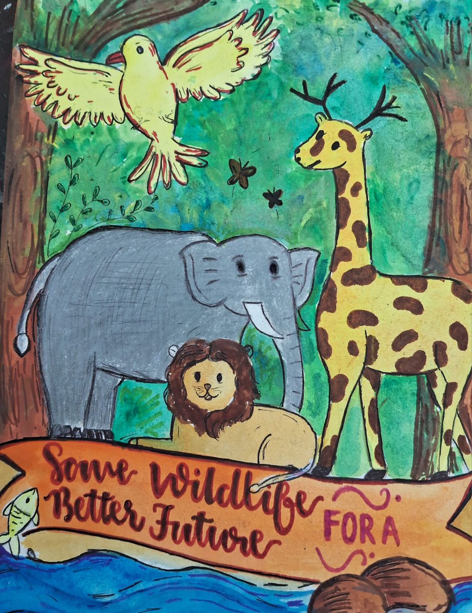 World wildlife day was celebrated in OGS today. A poster competition was held highlighting wildlife conservation and  faunal importance for sustainable development. Some glimpses