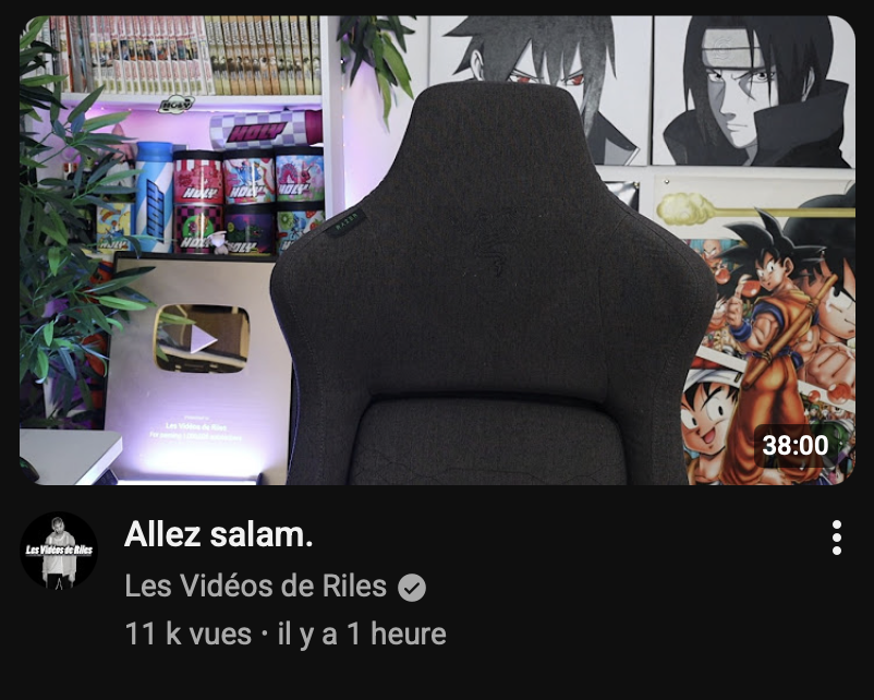 Les gars ce soir si le Barça le fait surveillez Rilès