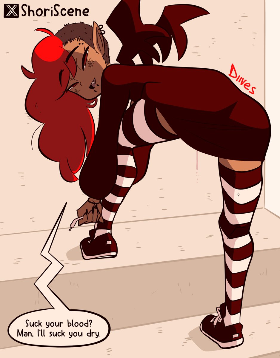 DiivesArt's tweet photo. I wonder how they sucks the blood from their victims 🧛🩸❤️
Small present for @ShoriScene , if you like male characters, you gotta follow her 🌟
---
#diives https://t.co/QvpizckjS2
