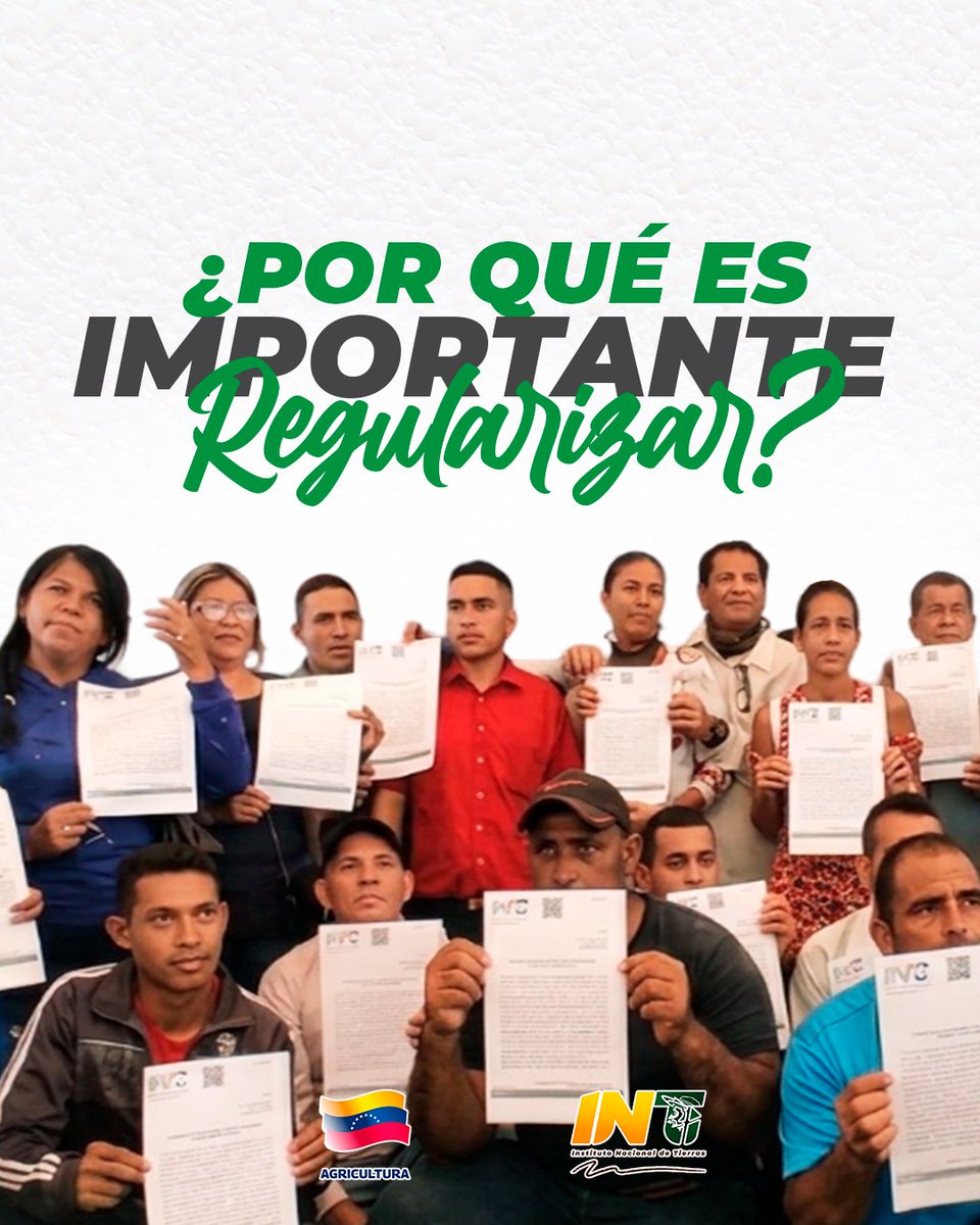 Instituto Nacional de Tierras (INTi) tweet media