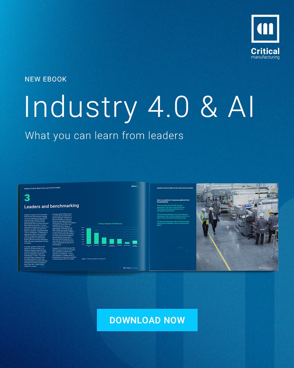 Critical Manufacturing tweet media