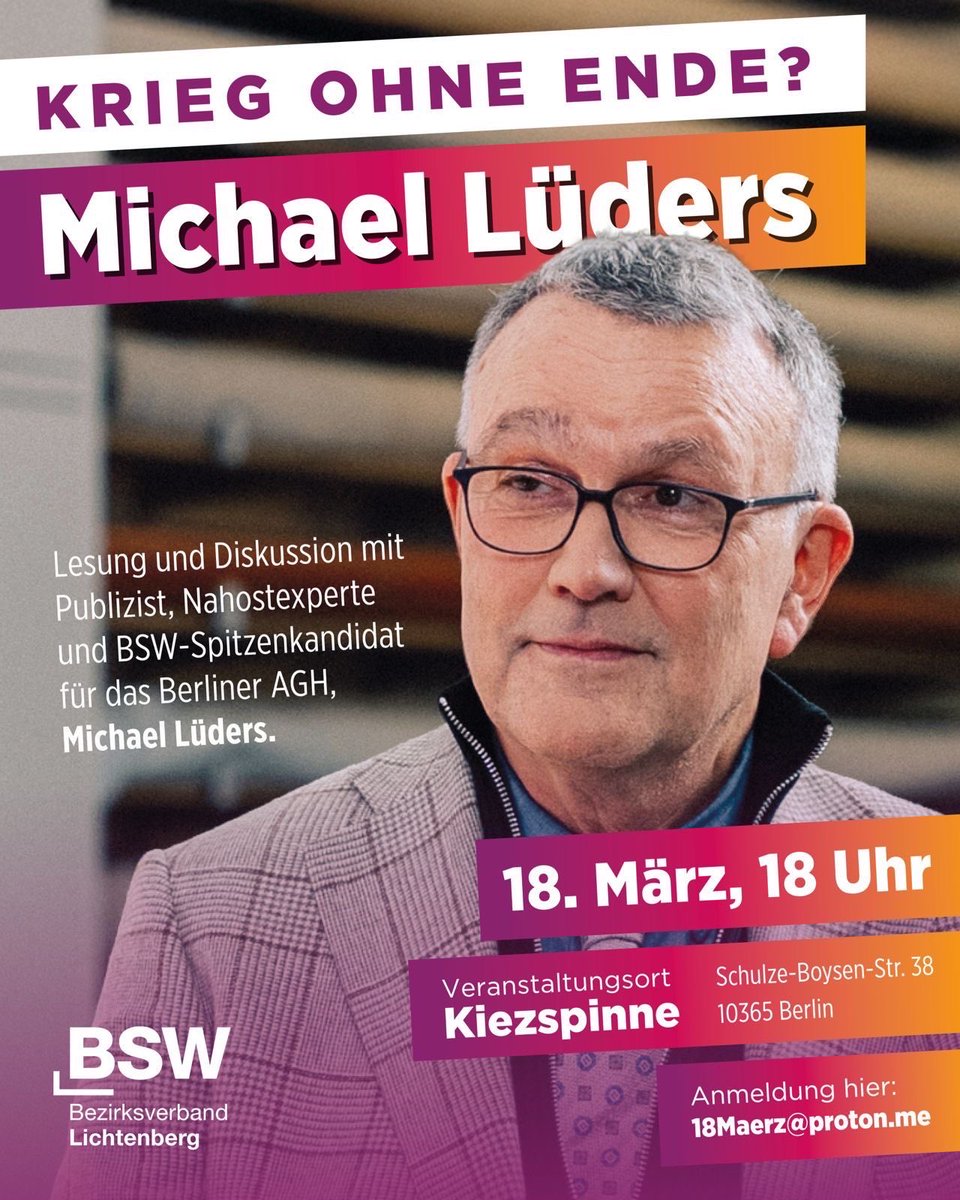 BSW Mitglieder&Unterstützer Treptow-Köpenick🕊️ tweet media