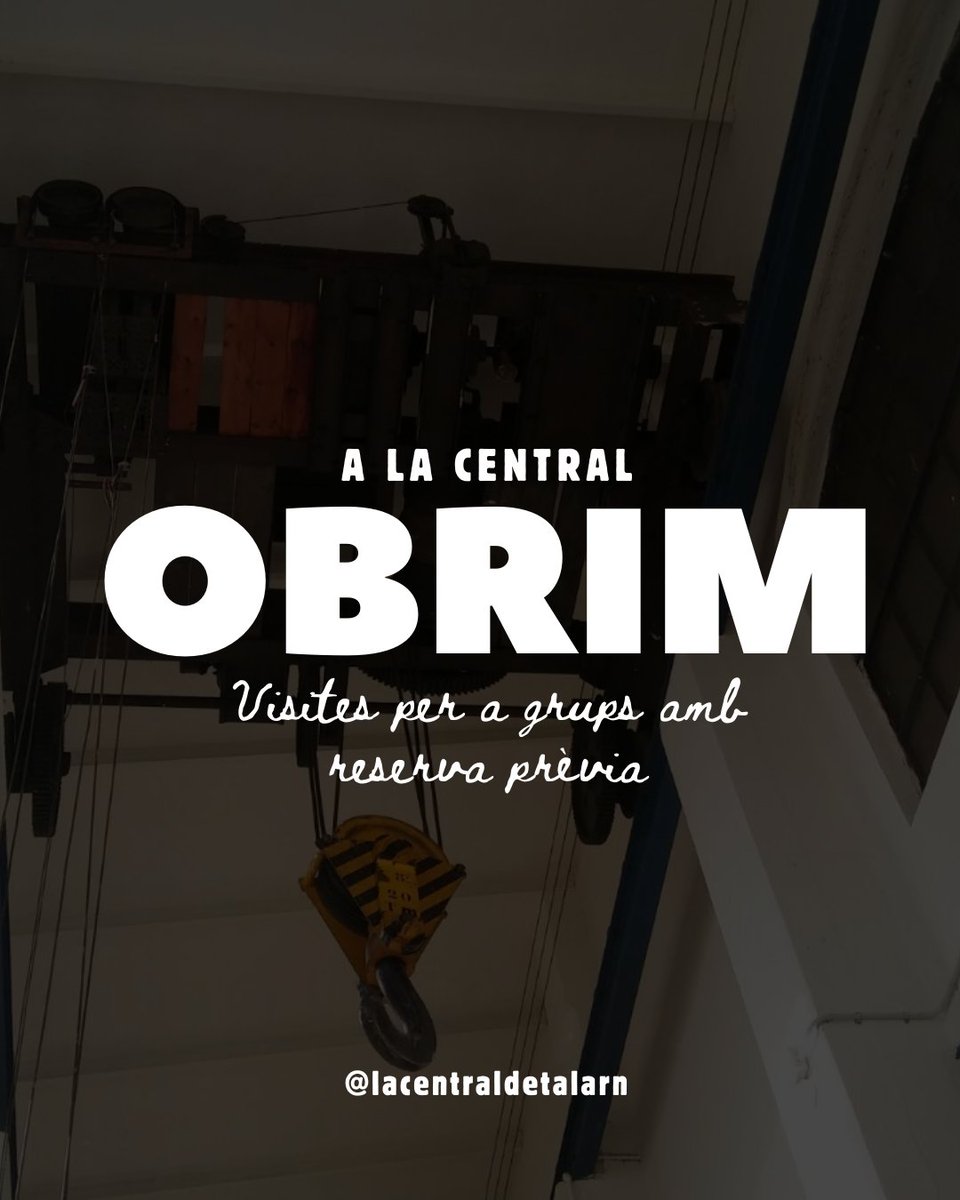 Central de Talarn tweet media