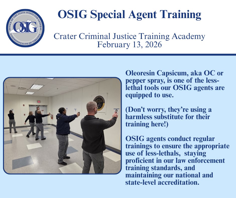 Virginia Office of the State Inspector General tweet media